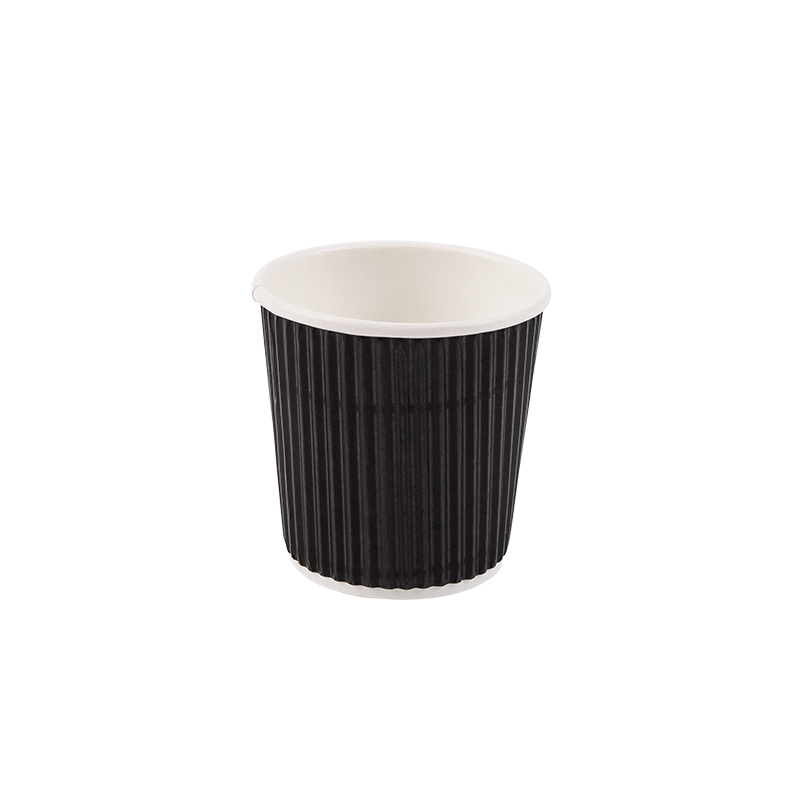 4oz Cupáin Páipéir roctha Indiúscartha In-bhithmhillte