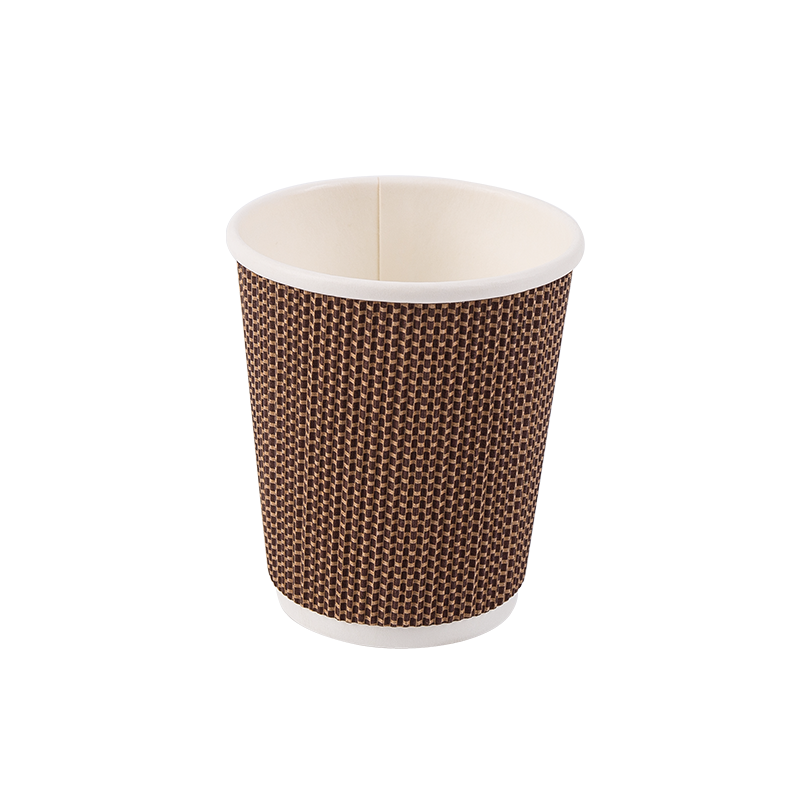 8oz Cupáin Páipéir roctha Indiúscartha In-bhithdhíghrádaithe