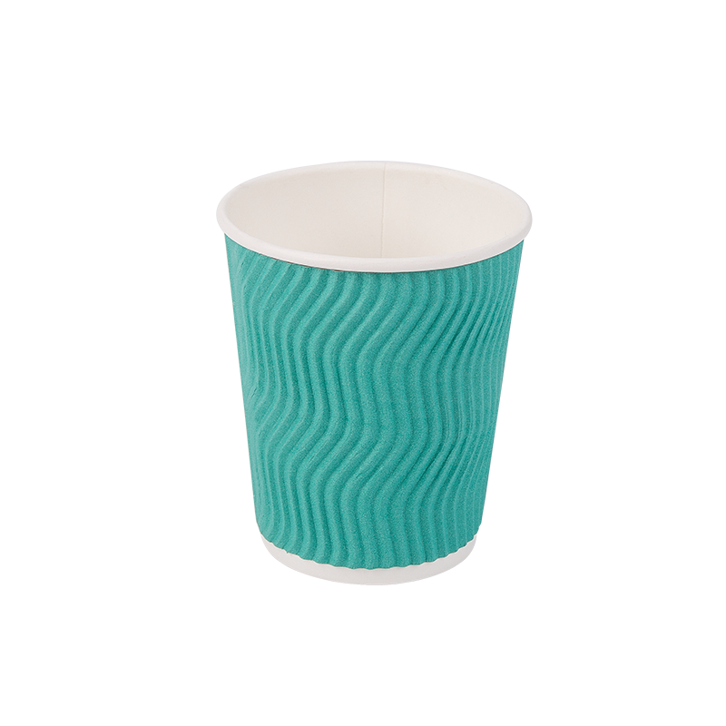 8oz Cupáin Páipéir roctha Indiúscartha In-bhithdhíghrádaithe