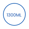 1300ML Babhla Páipéar Sailéad In-bhithmhillte Indiúscartha icon